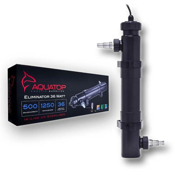 Eliminator Series In-Line UV (36 W) Sterilizer 1250 GPH | AquaTop