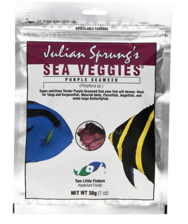 Two Little Fishies Sea Veg-Purple Seaweed 1 oz (Pouch) TWO LITTLE FISHIES INC