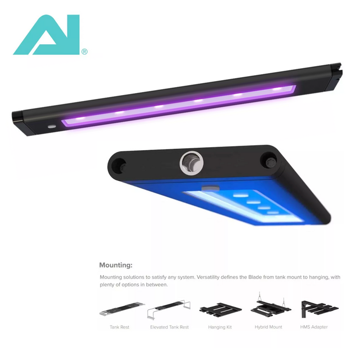 AI Blade Smart LED Strip (21 Inch) | Coral Glow | AquaIllumination