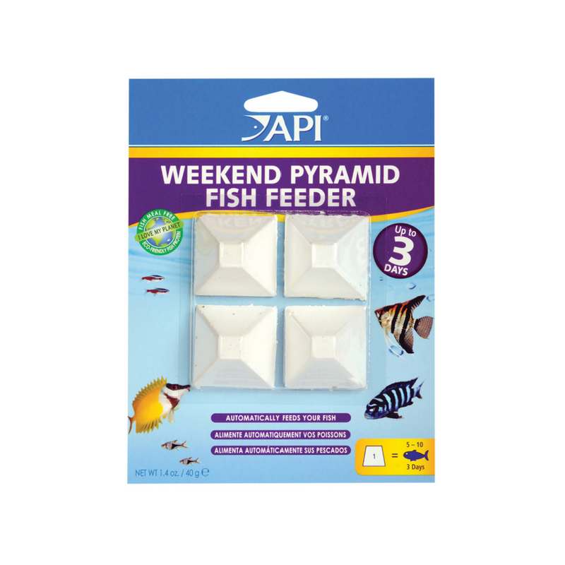 API Weekend Pyramid Fish Feeder