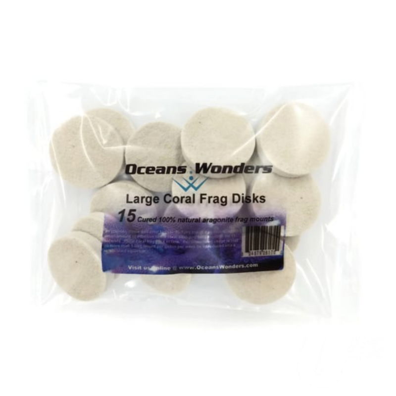 Agrocrete Large Coral Frag Disks | Ocean Wonders