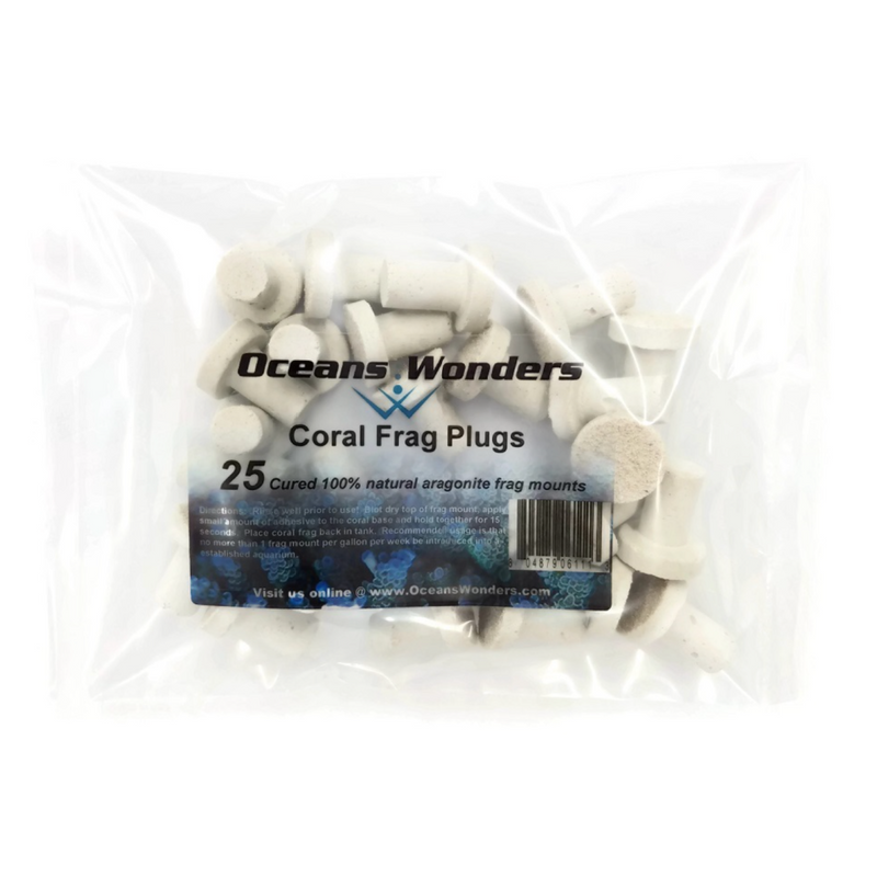 Agrocrete Small Coral Frag Plugs | Ocean Wonders