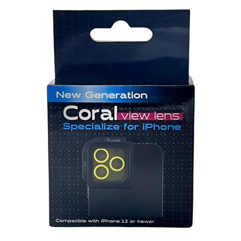 Coral View Lens for iPhone | Polyplab