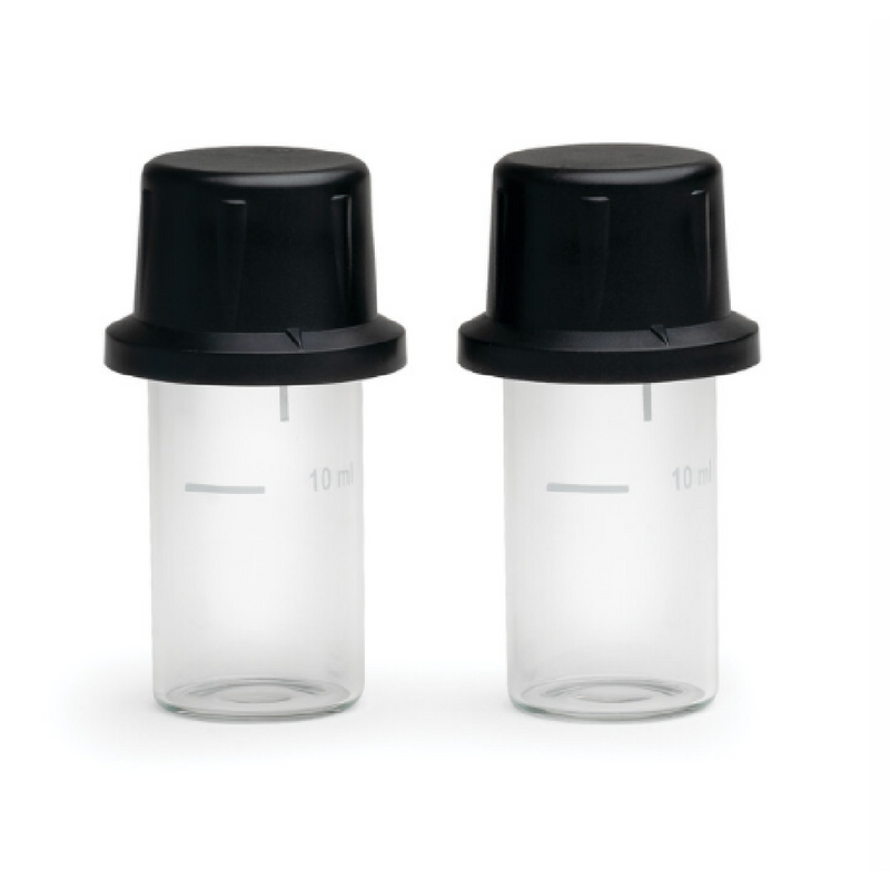 Glass Cuvette with Cap (2 pieces) |  HI731360 | Hanna Instruments
