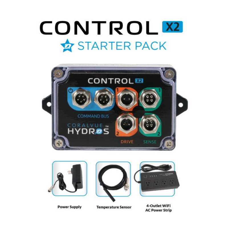 Hydros Control X2 Starter Pack | Aquarium Controller System | HYDROS