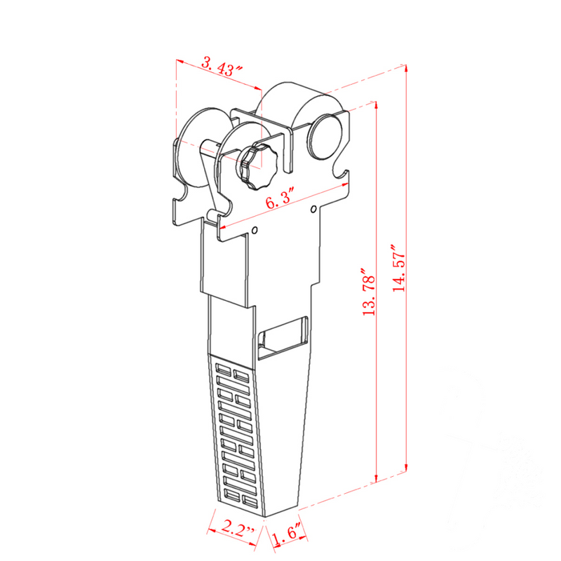 NUVO Roller™ Manual Fleece AIO Filter [Desktop] | Innovative Marine