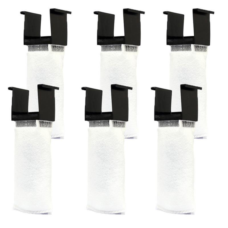 NUVO™ Aquarium 200 Micron Felt Filter Sock w/ Holder [Desktop] - 6 Pack