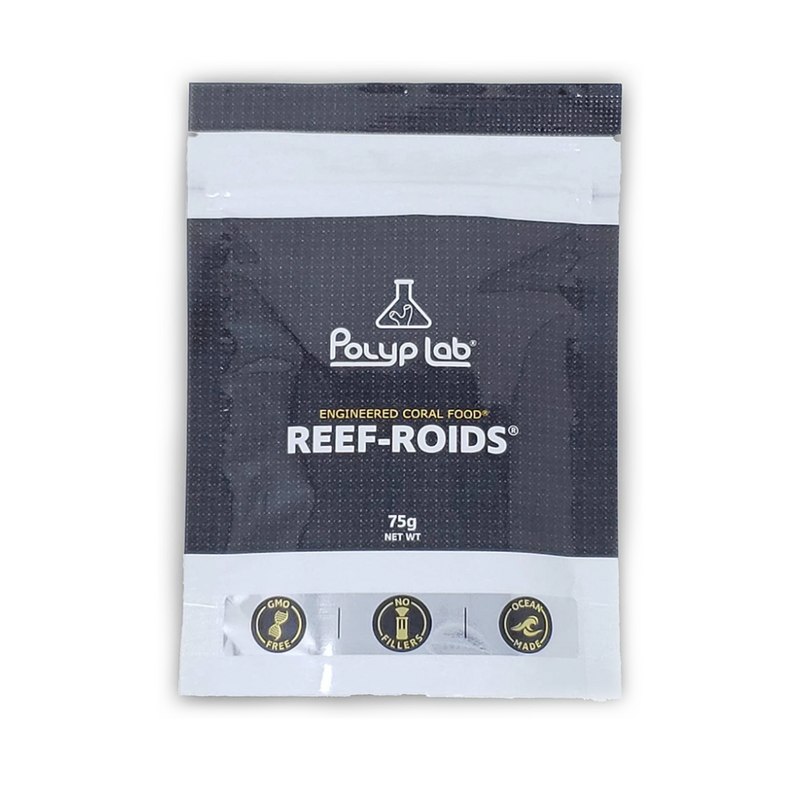 Polyplab Reef Roids Engineered Coral Food for Saltwater Aquariums (75g)