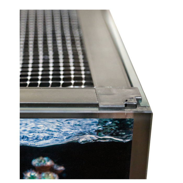 SafeScreen™ Preassembled Aquarium Mesh Screen Lid | For Nuvo Fusion 15 Cube | Innovative Marine