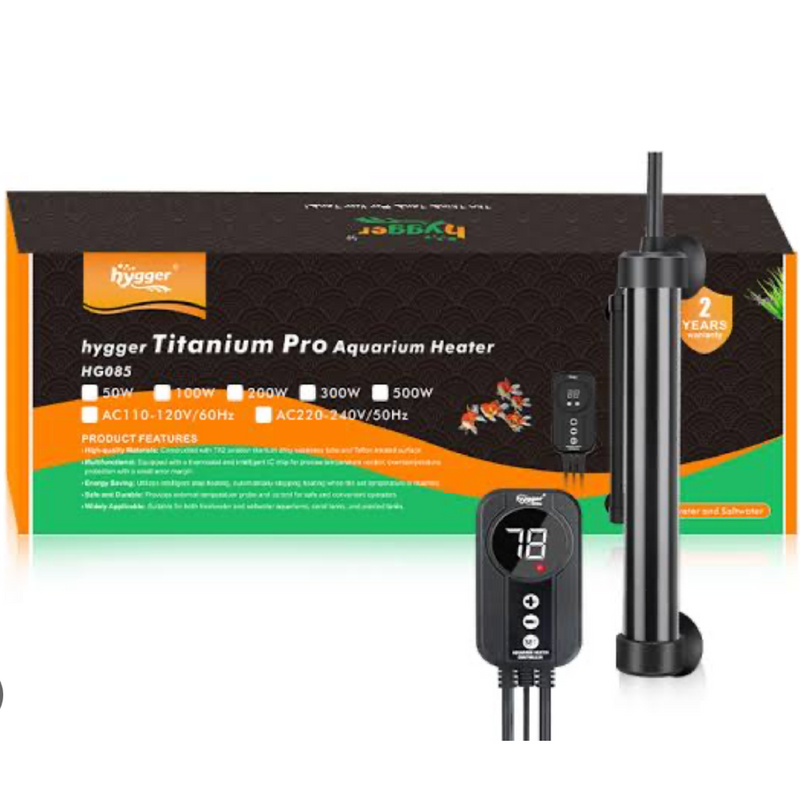 Titanium Tube Heater | 100 watts | Hygger