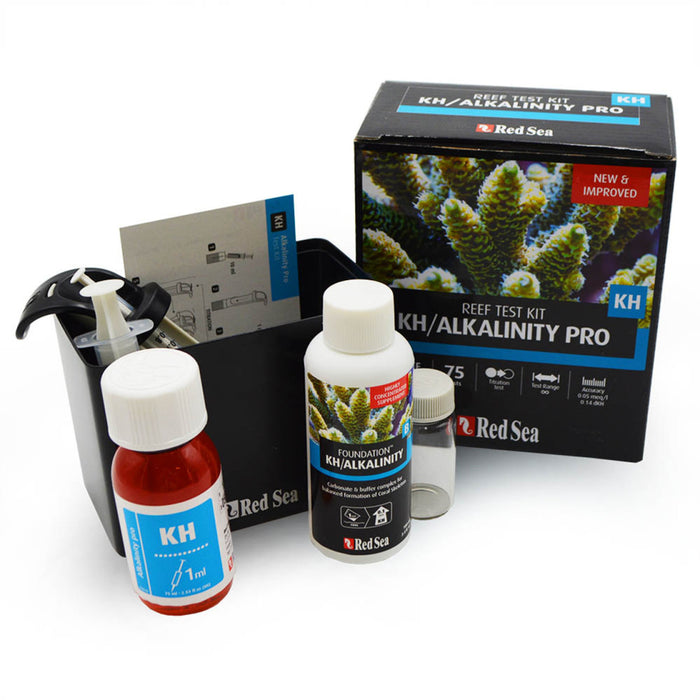 Alkalinity Pro Test Kit (KH) - 75 Tests - Red Sea