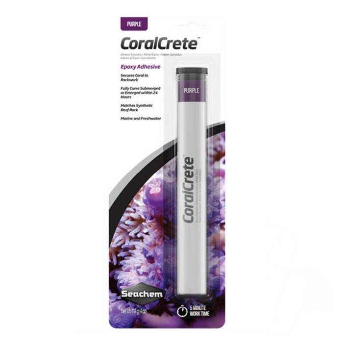CoralCrete Purple Epoxy | 4 oz | Seachem