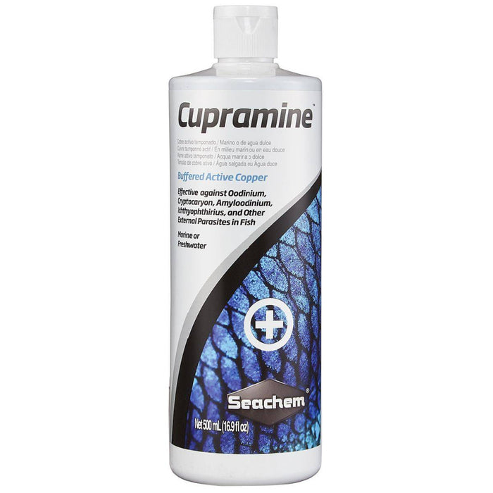 Cupramine | Copper Parasite Treatment 250ml | Seachem
