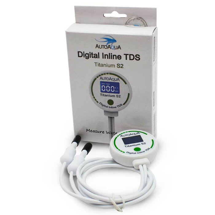 Digital Inline TDS Meter | Titanium S2 | AutoAqua