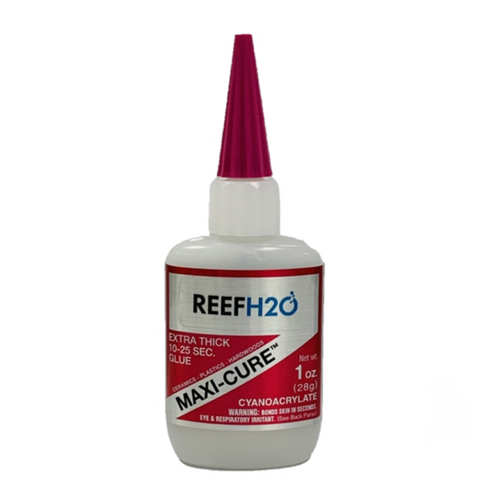 MAXI-CURE Extra Thick Cyanoacrylate Glue 1oz | ReefH2O
