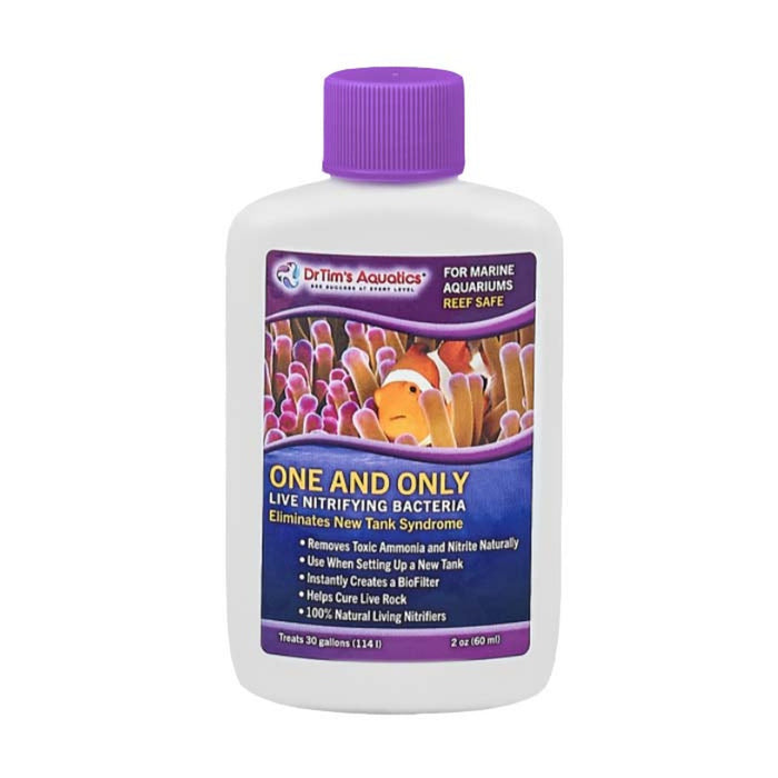 One and Only 2oz |  Saltwater| Live Nitrifying Bacteria | Dr Tim's Aquatics