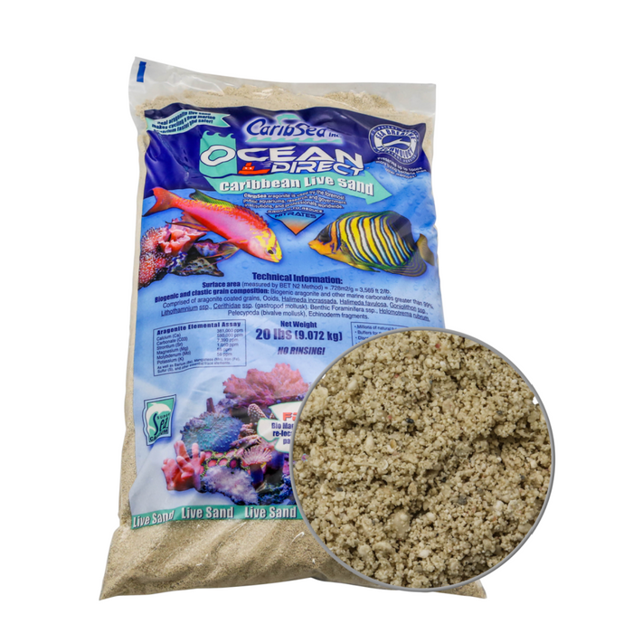 Original Grade Ocean Direct Live Reef Sand