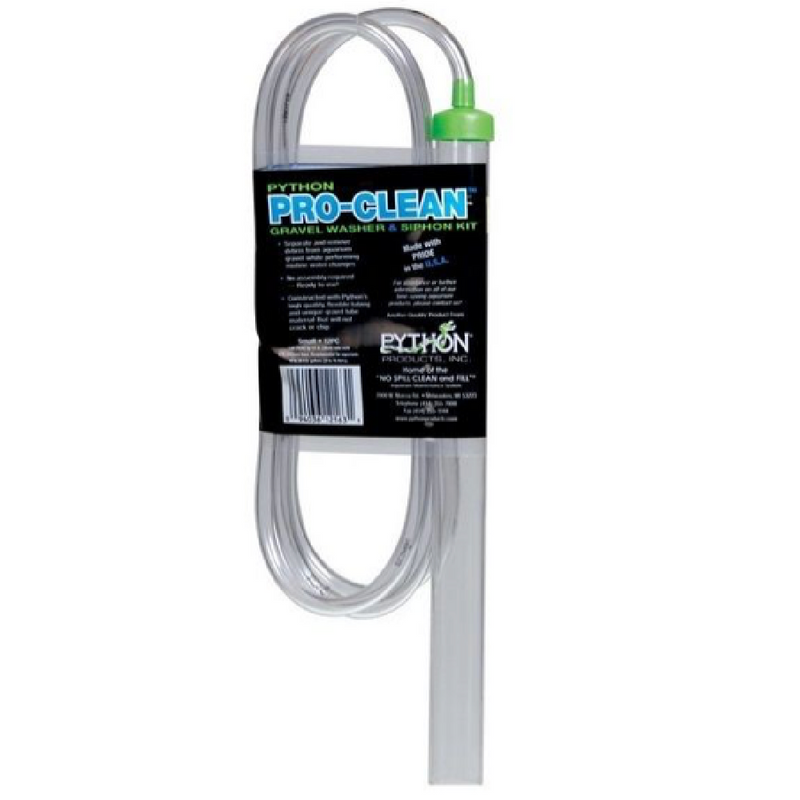 Python Gravel Tube 6" long 1' wide Pro-Clean Gravel Washer & Siphon Kit