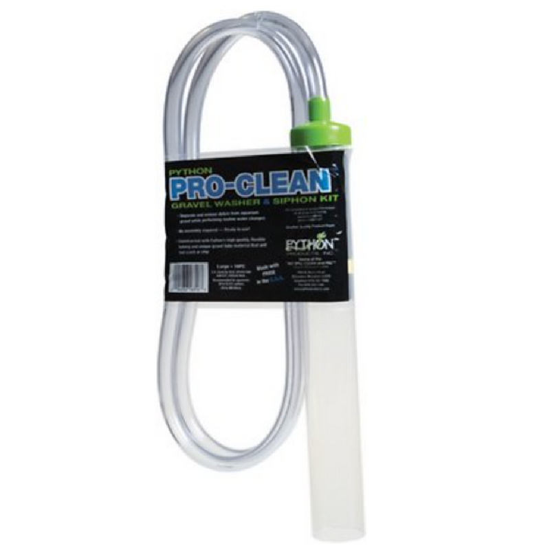 Python Gravel Tube 16" Pro-Clean Gravel Washer & Siphon Kit