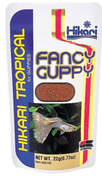 Hikari Tropical Fancy Guppy .77 oz -Guppy food