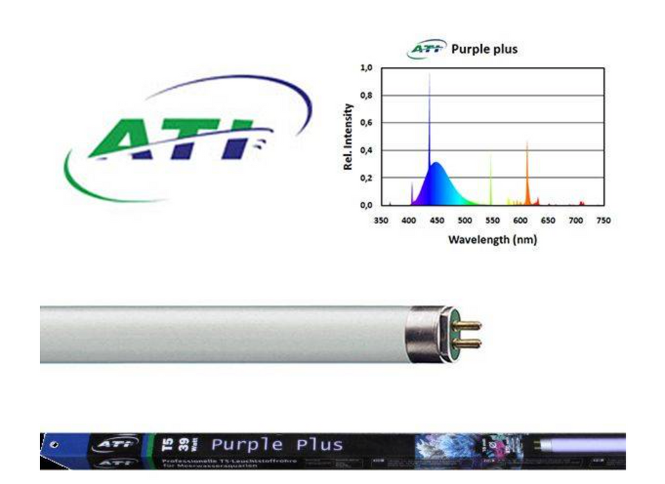 ATI Purple Plus T5 Fluorescent Marine Bulbs