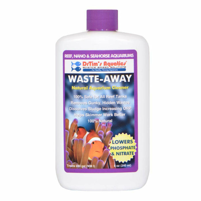 Waste-Away Saltwater | 8 oz 240 Gallons | Dr Tim's Aquatics